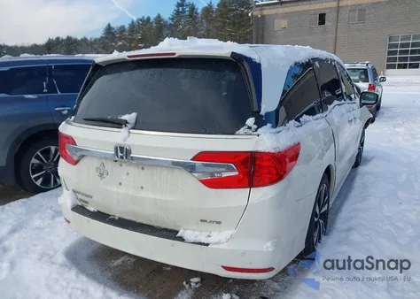 2019 Honda Odyssey Elite из США, поврежденный, VIN 5FNRL6H92KB044221